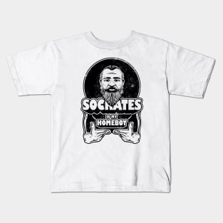 Socrates Is My Homeboy Kids T-Shirt